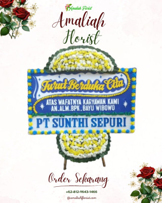 Papan Bunga Duka di Sarae