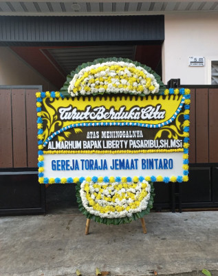 Papan Bunga Duka di Sarae