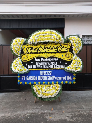 Papan Bunga Duka di Sarae