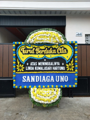 Papan Bunga Duka di Sarae